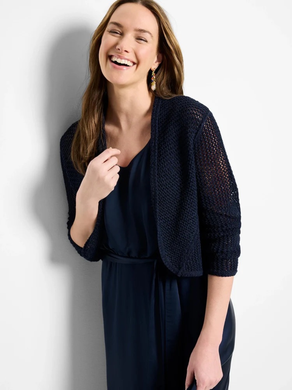 Nic+Zoe Mesh Cocoon Cardigan NWT - Size S